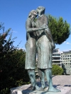 Escultura O Segredo de Lagoa Henriques no Jardim Amlia Rodrigues - Lisboa